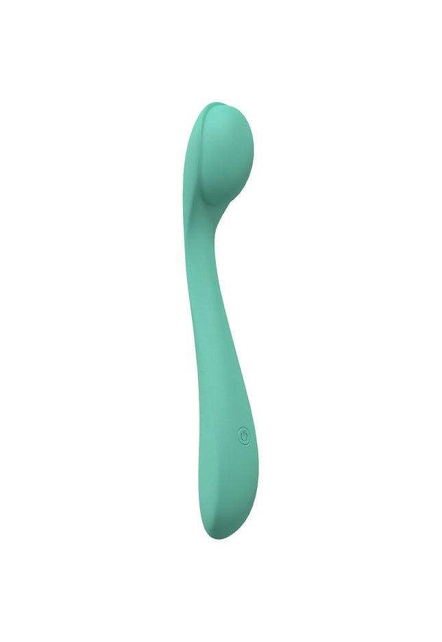 LOVELINE Juicy - Green - GReen 21.5 cm USB Rechargeable Vibrator
