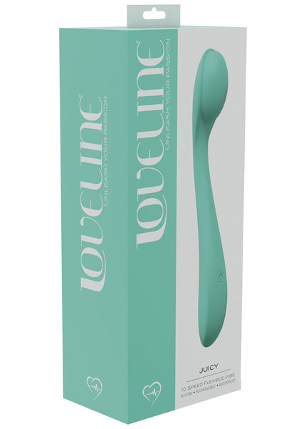 LOVELINE Juicy - Green - GReen 21.5 cm USB Rechargeable Vibrator