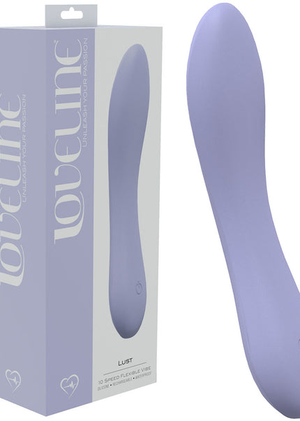 LOVELINE Lust - Lavender - Lavender 17 cm USB Rechargeable Vibrator