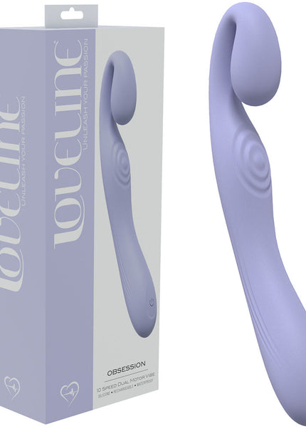 LOVELINE Obsession - Lavender - Lavender 18.4 cm USB Rechargeable Vibrator