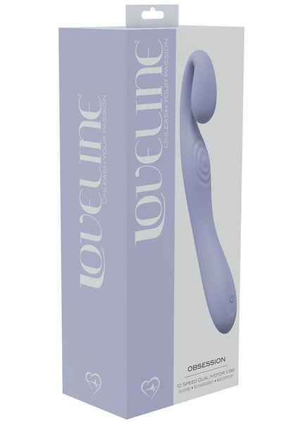 LOVELINE Obsession - Lavender - Lavender 18.4 cm USB Rechargeable Vibrator