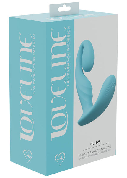 LOVELINE Bliss - Blue - Blue 11.5 cm USB Rechargeable Vibrator