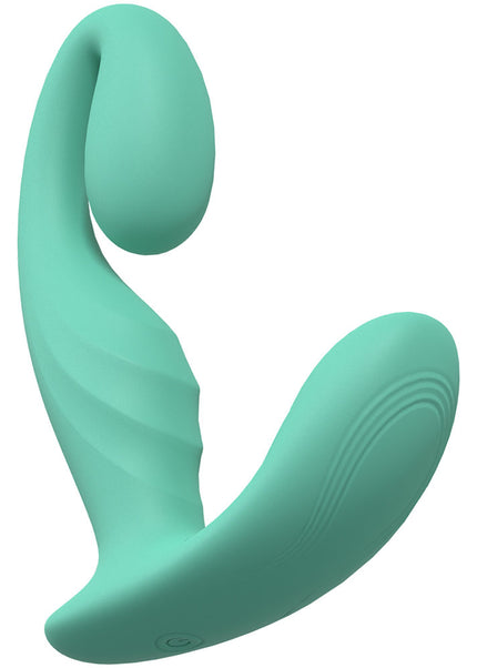 LOVELINE Bliss - Green - Green 11.5 cm USB Rechargeable Vibrator