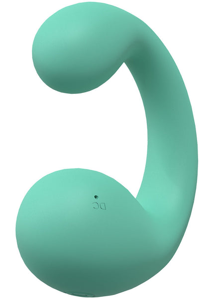 LOVELINE Playful - Green - Green 8.5 cm Dual Vibrator
