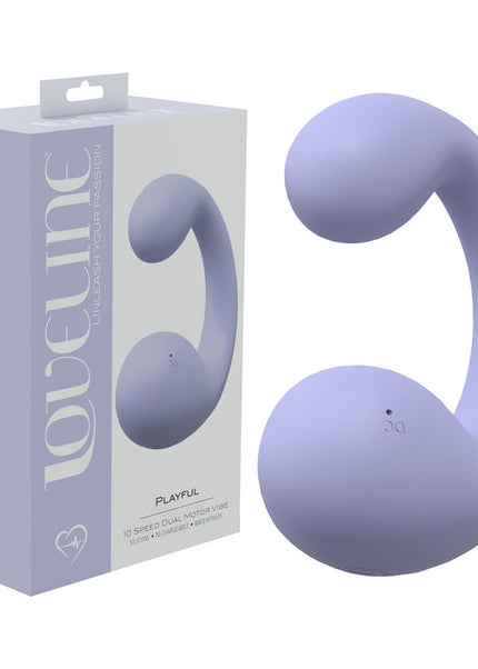 LOVELINE Playful - Lavender - Lavender 8.5 cm Dual Vibrator