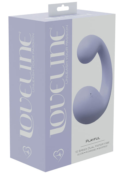 LOVELINE Playful - Lavender - Lavender 8.5 cm Dual Vibrator