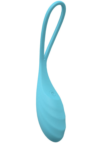 LOVELINE Passion - Blue - Blue USB Rechargeable Vibrating Egg with Wireless Remote