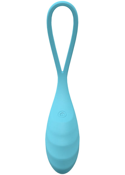LOVELINE Passion - Blue - Blue USB Rechargeable Vibrating Egg with Wireless Remote
