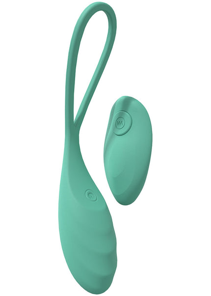 LOVELINE Passion - Green - Green USB Rechargeable Vibrating Egg with Wireless Remote