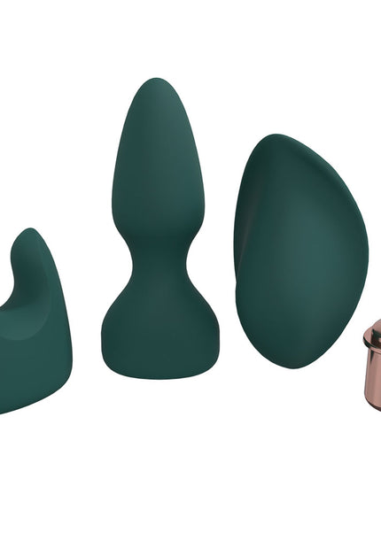 LOVELINE Ultimate Kit - Green - Green USB Rechargeable Kit - 3 Piece Set