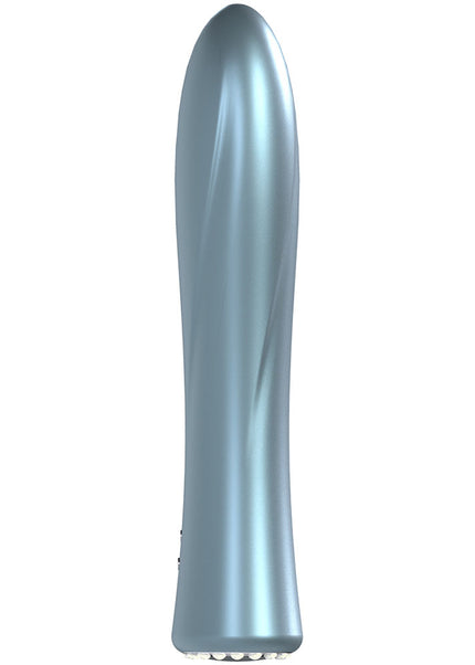 LOVELINE La Perla II - Blue - Pearlescent Blue 19.2 cm USB Rechargeable Vibrator