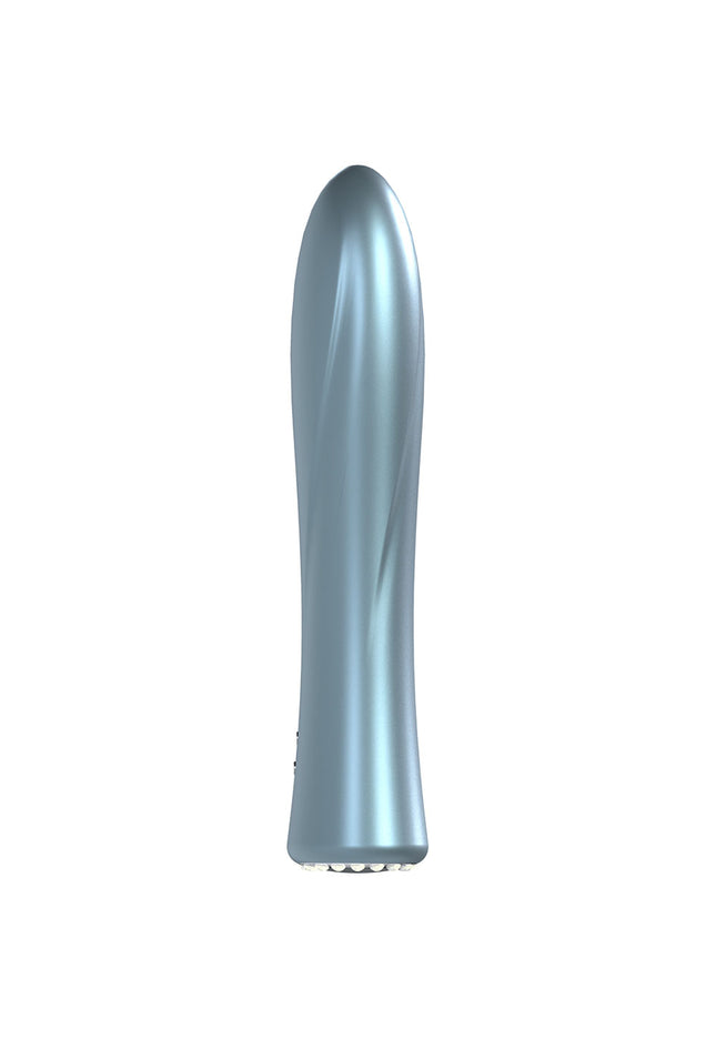 LOVELINE La Perla II - Blue - Pearlescent Blue 19.2 cm USB Rechargeable Vibrator