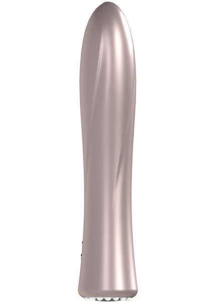 LOVELINE La Perla II - Pink - Pearlescent Pink 19.2 cm USB Rechargeable Vibrator