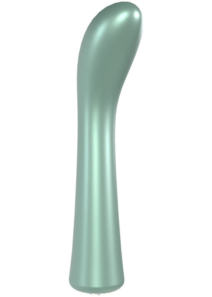 LOVELINE La Perla III - Green - Pearlescent Green 19.2 cm USB Rechargeable Vibrator