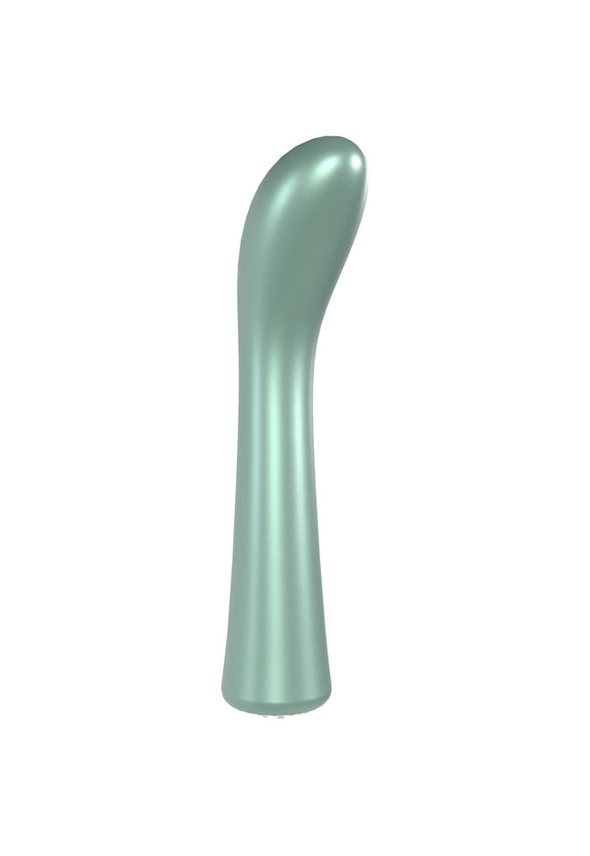 LOVELINE La Perla III - Green - Pearlescent Green 19.2 cm USB Rechargeable Vibrator