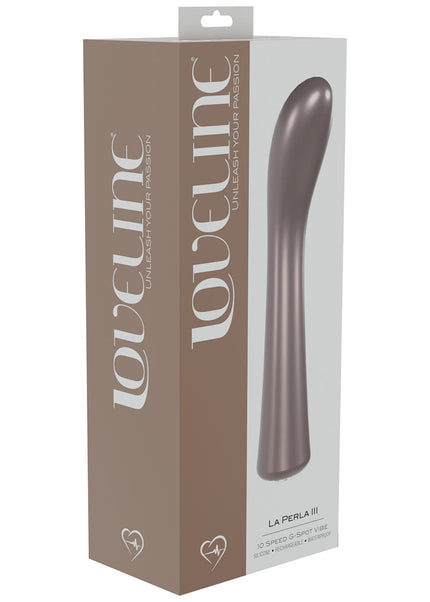 LOVELINE La Perla III - Pink - Pearlescent Pink 19.2 cm USB Rechargeable Vibrator