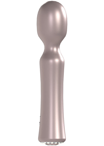 LOVELINE La Perla IV - Pink - Pearlescent Pink 19.2 cm USB Rechargeable Massage Wand