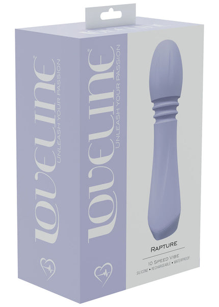 LOVELINE Rapture - Lavender 13.5 cm USB Rechargeable Massage Wand