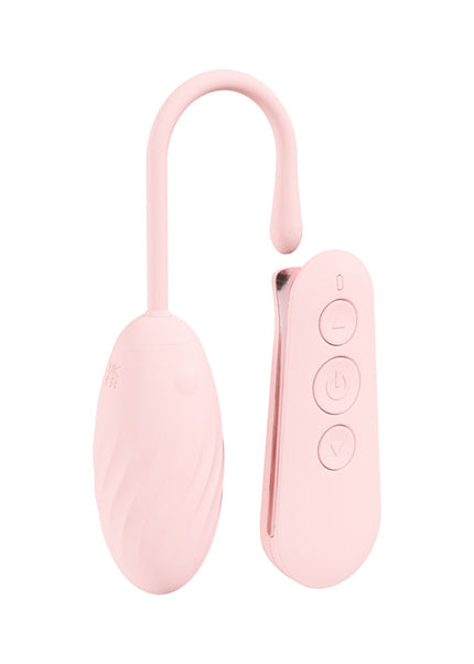 LOVELINE Felicite - Pink - Pink USB Rechargeable Vibrating Egg with Wireless Remote