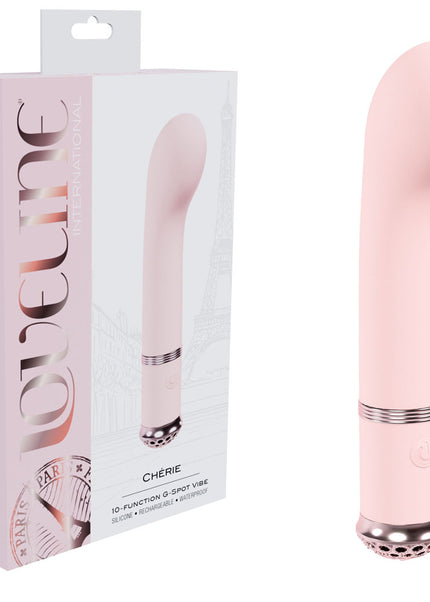 LOVELINE Cherie - Pink - Pink 14 cm USB Rechargeable Vibrator