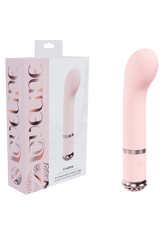 LOVELINE Cherie - Pink - Pink 14 cm USB Rechargeable Vibrator