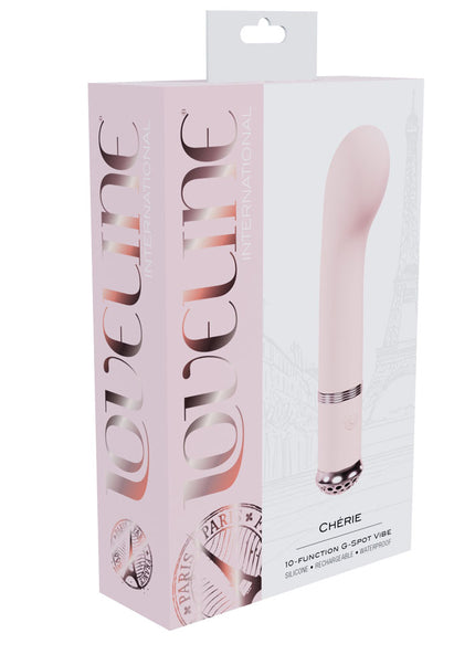 LOVELINE Cherie - Pink - Pink 14 cm USB Rechargeable Vibrator