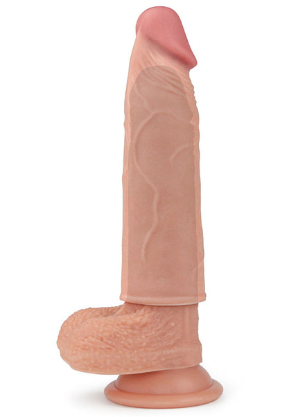 Pleasure X-Tender 1'' Sleeve - Flesh 2.54 cm (1'') Penis Extension Sleeve