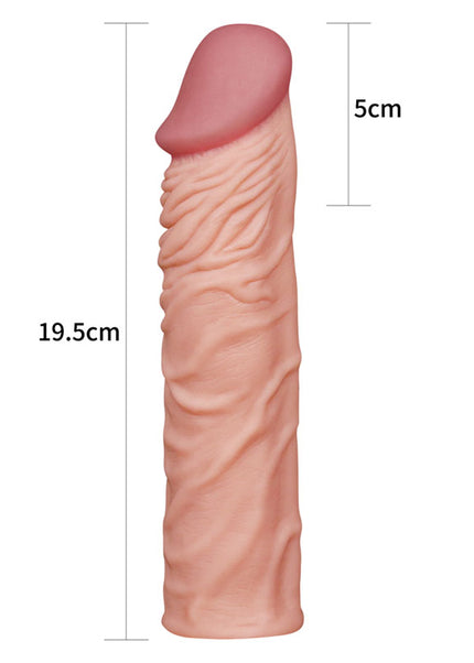 Pleasure X-Tender 2'' Sleeve - Flesh 5.1 cm (2'') Penis Extension Sleeve