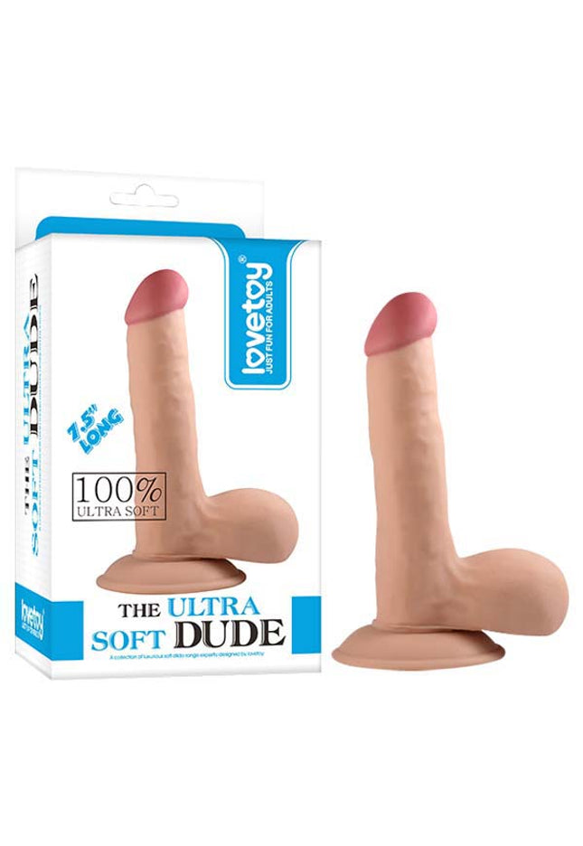 The Ultra Soft Dude - Flesh 19 cm (7.5'') Dong