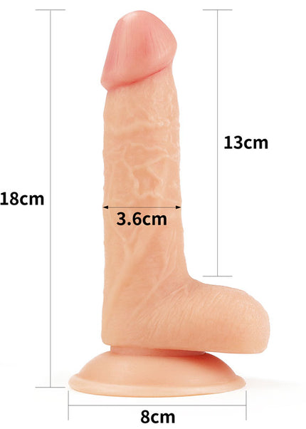 The Ultra Soft Dude - Flesh 17.8 cm (7'') Dong