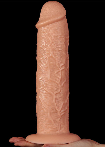 King Size 11'' Realistic Dildo - Flesh 28 cm Dong