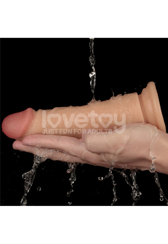 7 Inch Power Basics - Flesh 18 cm USB Rechargeable Vibrating Dong