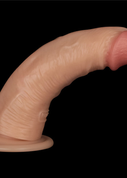 7 Inch Power Basics - Flesh 18 cm USB Rechargeable Vibrating Dong