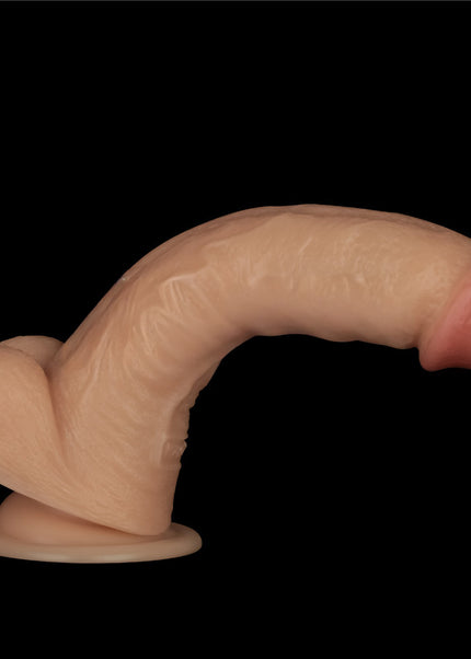 8 Inch Power Basics - Flesh 20 cm USB Rechargeable Vibrating Dong