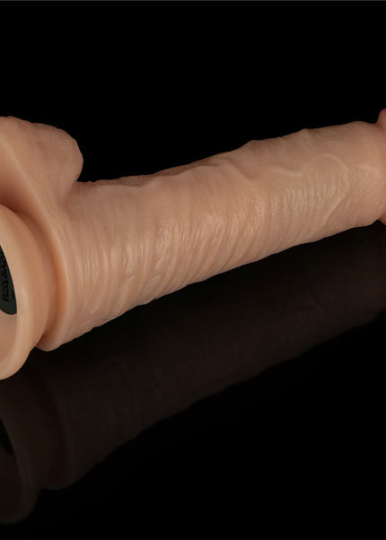 8 Inch Power Basics - Flesh 20 cm USB Rechargeable Vibrating Dong