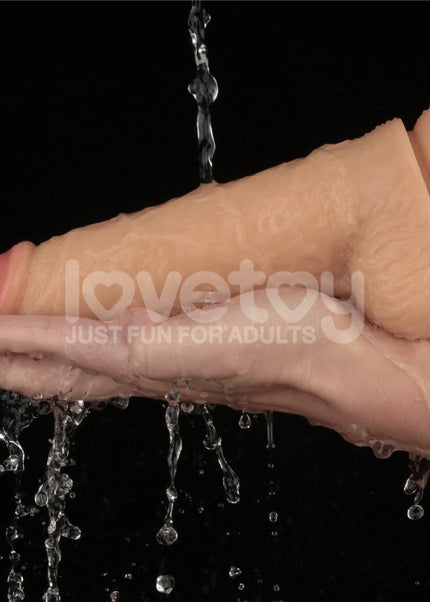 9 Inch Power Basics - Flesh 23 cm USB Rechargeable Vibrating Dong