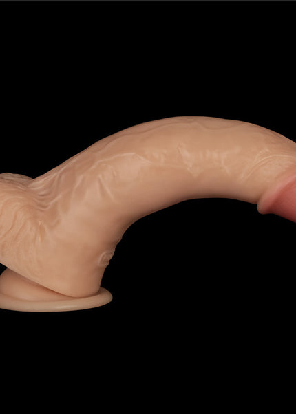 9 Inch Power Basics - Flesh 23 cm USB Rechargeable Vibrating Dong