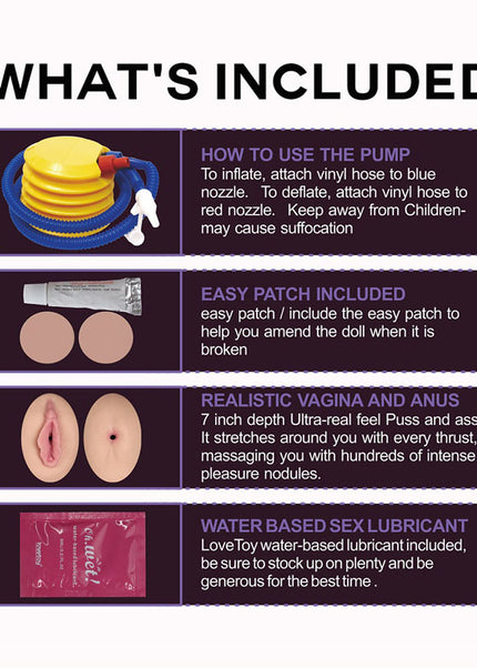 Victoria Horny Boobie Doll - Inflatable Love Doll