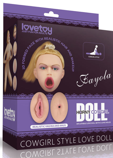 Fayola Horny Cowgirl Doll - Inflatable Love Doll