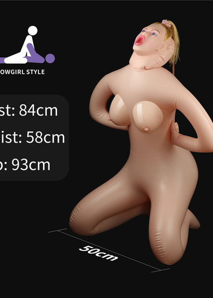 Fayola Horny Cowgirl Doll - Inflatable Love Doll