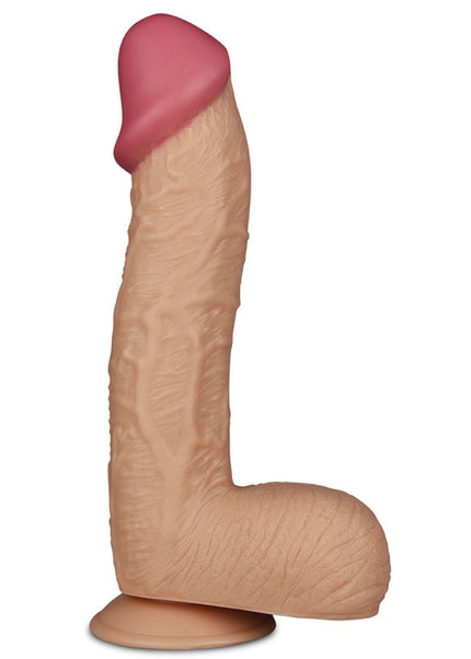 King Size 10.5'' Realistic Dildo - Flesh 26.7 cm Dong