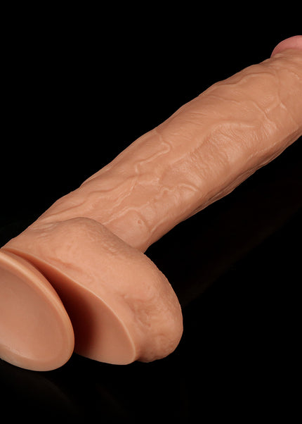 King Size 11'' Realistic Dildo - Flesh 29.5 cm Dong