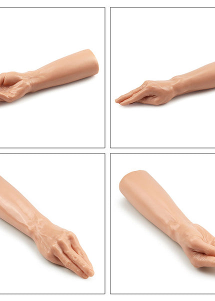 King Sized 13.5'' Realistic Magic Hand - Flesh 36 cm Hand Dildo