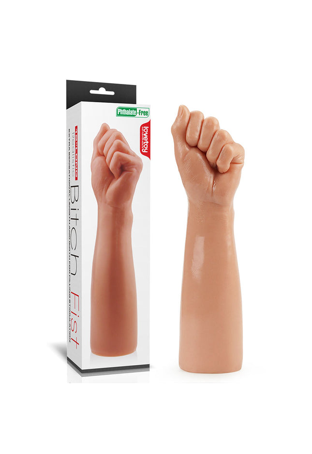 King Sized 12'' Realistic Bitch Fist - Flesh 30.5 cm Fist Dildo