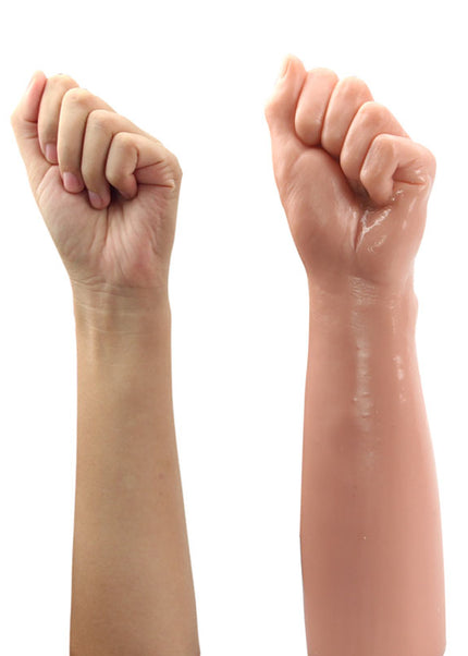 King Sized 12'' Realistic Bitch Fist - Flesh 30.5 cm Fist Dildo
