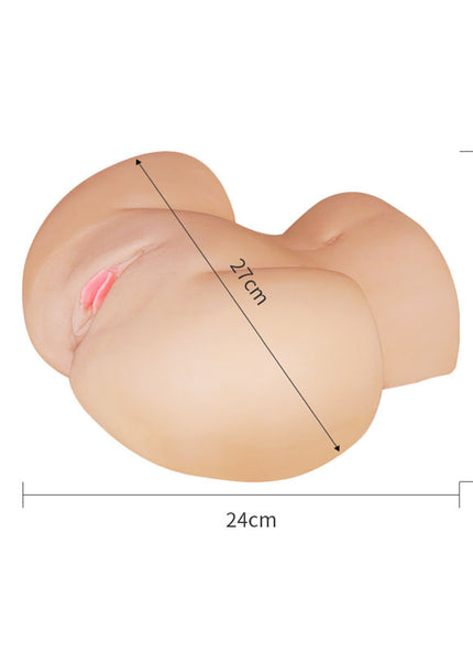 Feel Me Bare Perfect Pussy & Ass - Flesh Missionary Style Masturbator