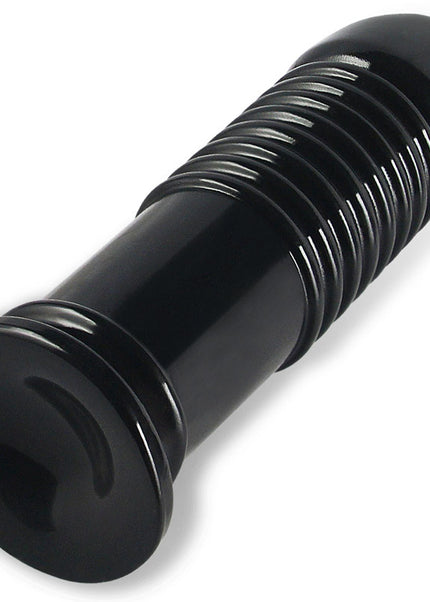 King Sized 8" Anal Bumper Mega Butt Plug – Black | 22.5 cm