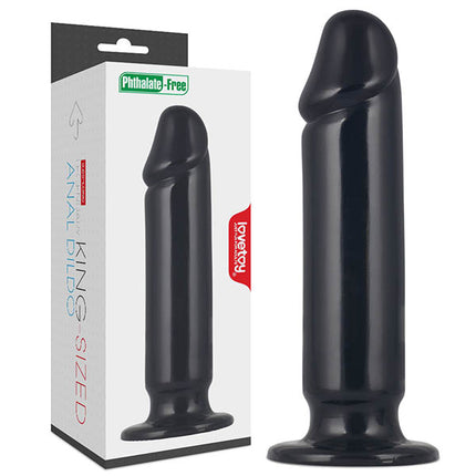 King Sized 9.25" Anal Dildo – Black | 23.5 cm