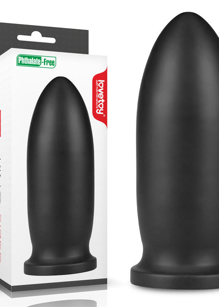 King Sized Anal Bomber - Black 23 cm (9'') Mega Anal Plug