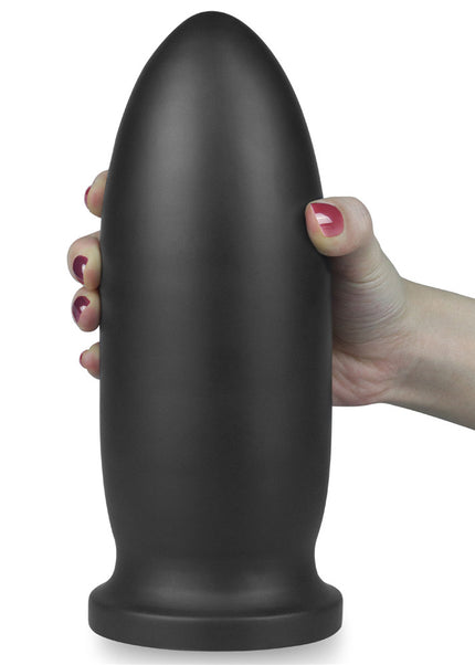 King Sized Anal Bomber - Black 23 cm (9'') Mega Anal Plug